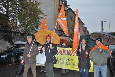 Manifestazione 20 Novembre Via Imbonati